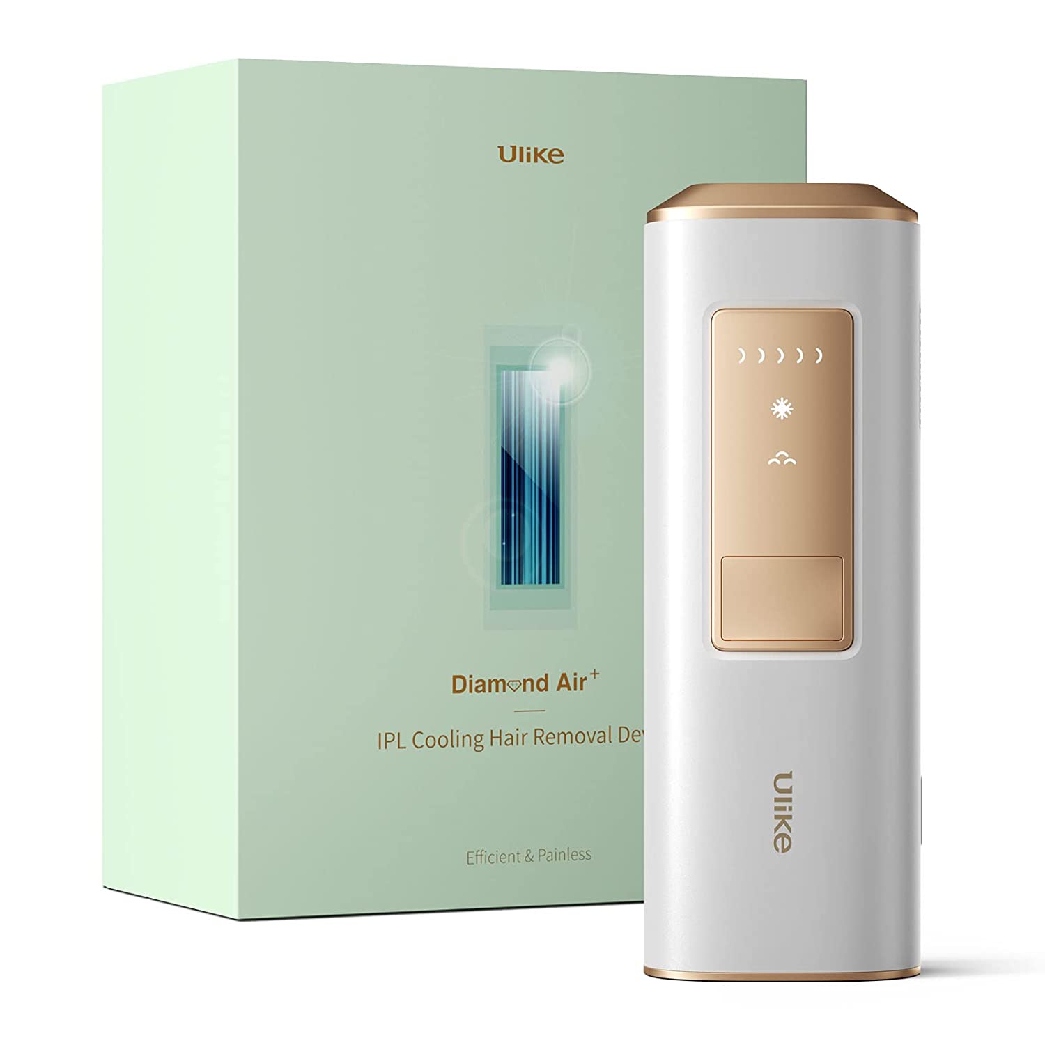 Ulike Laser Hair Removal for Women and Men, Sapphire Air Ice-Cooling Painless IPL Hair Removal for Salon-Level Result at Home, Safe and Long-Lasting Hair Reduction for Body, Face & Bikini - Image 1
